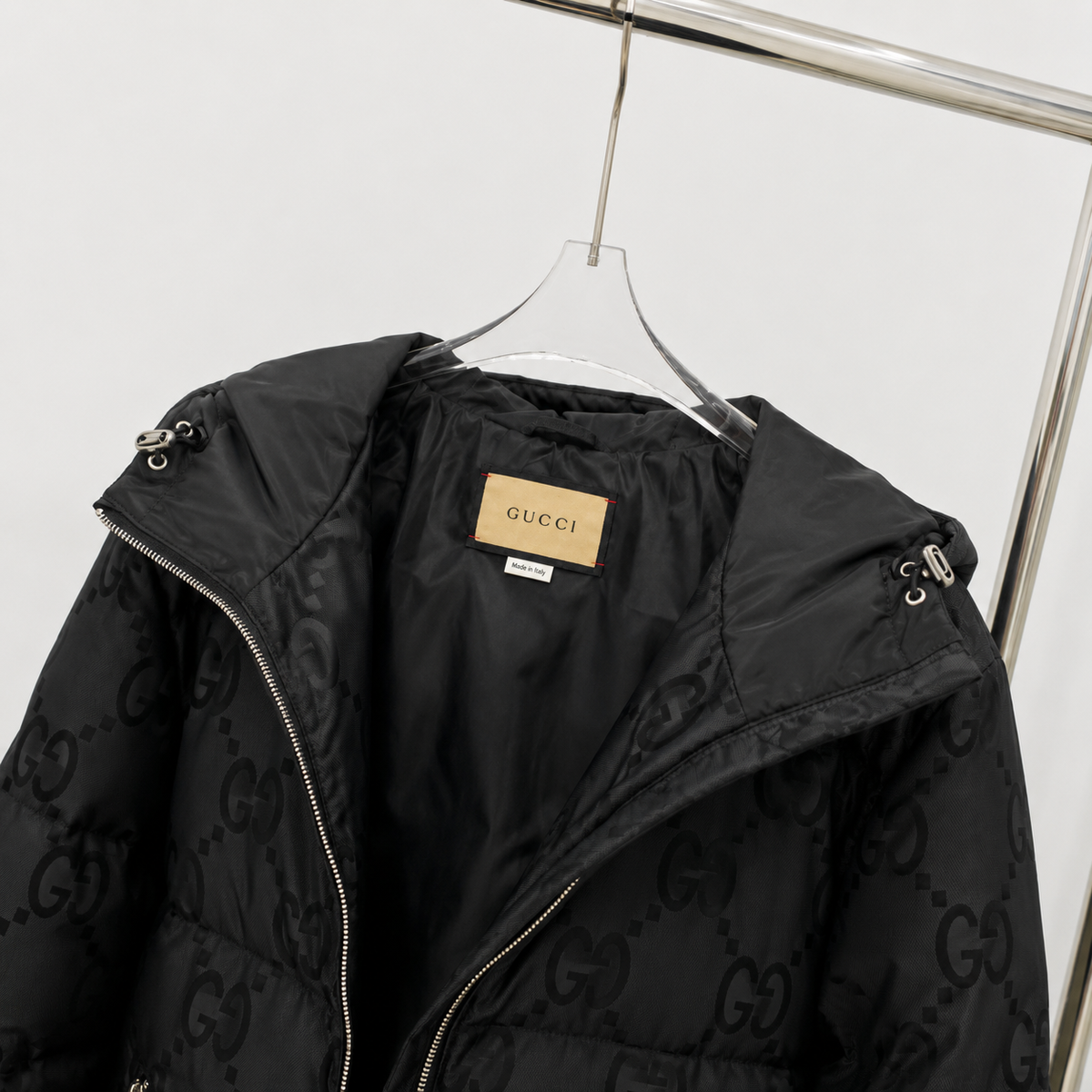 "GG" Monogram Puffer Jacket