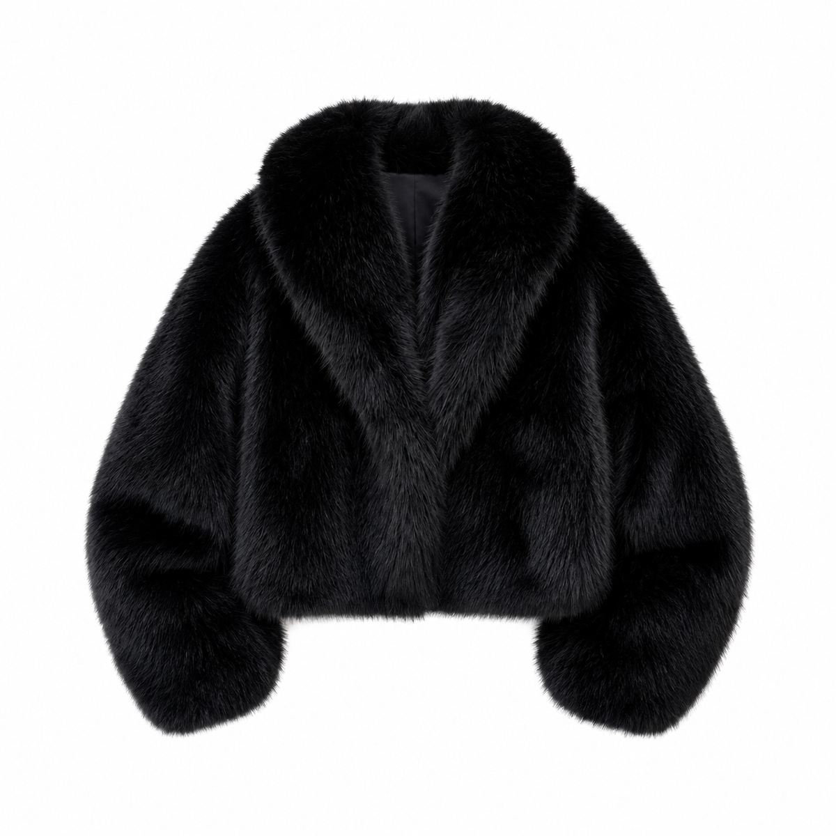Luxe Fur Look Jacket