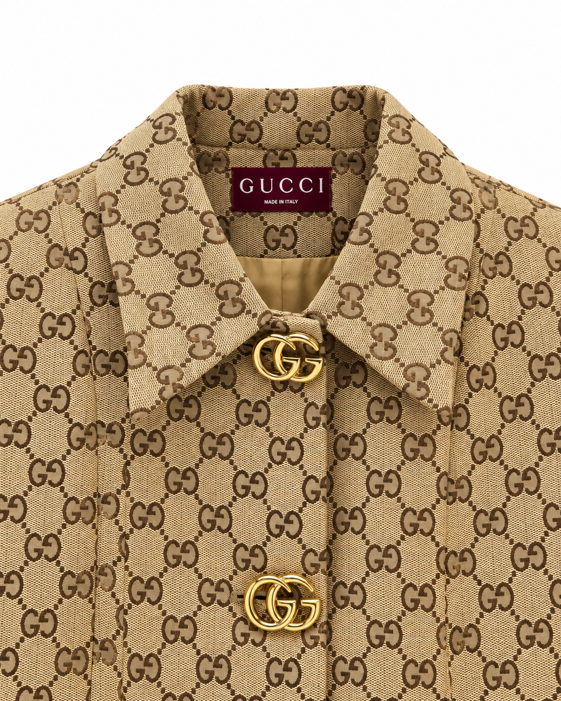 „GG“ Monogram Cropped Jacket