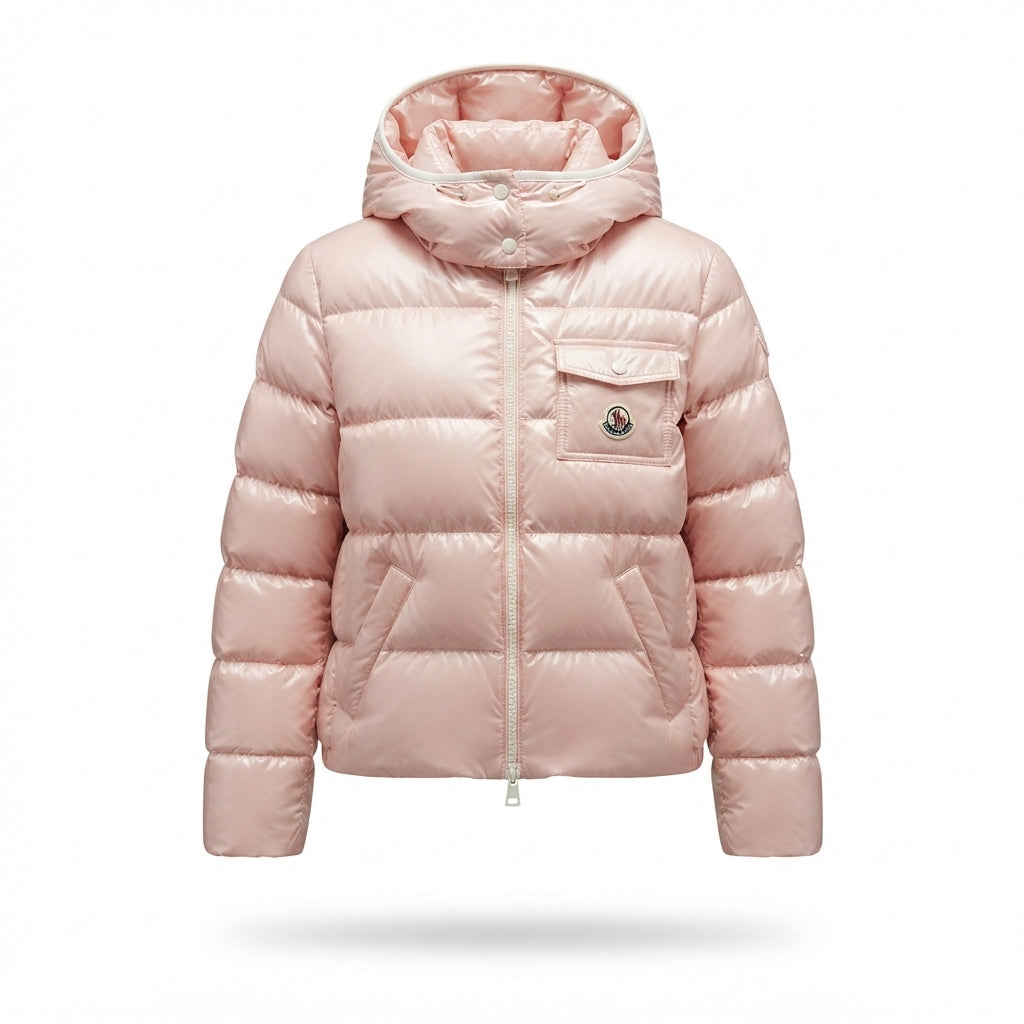 „MC“ Glossy Puffer Jacke