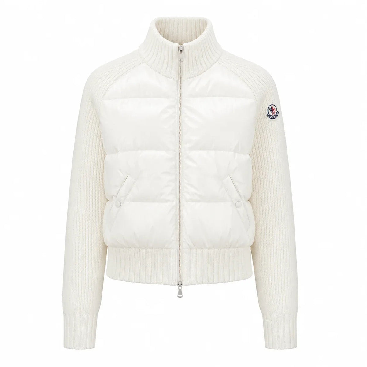 "Monc" Hybrid jacket White
