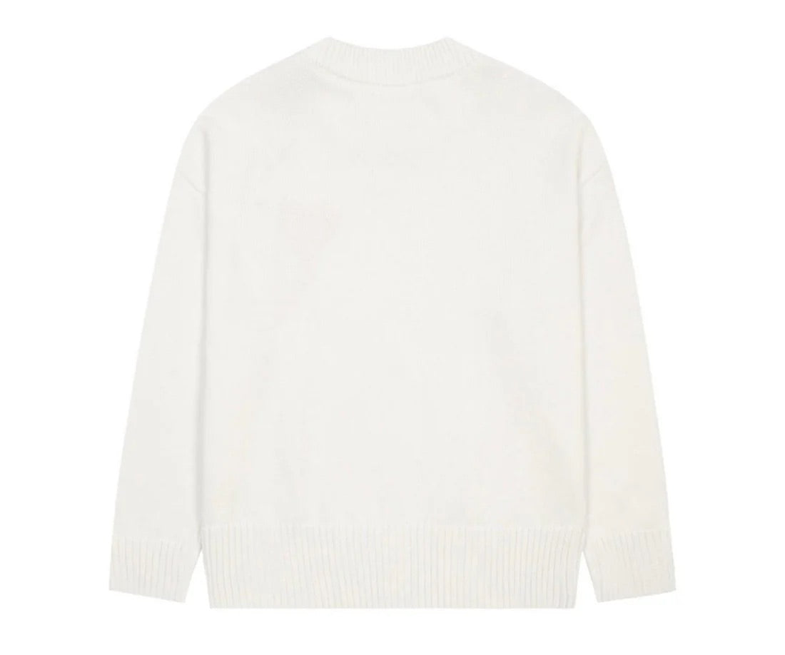 Modischer Strickpullover