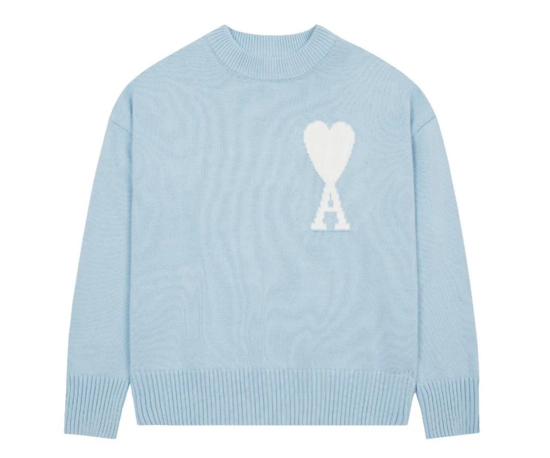 Modischer Strickpullover