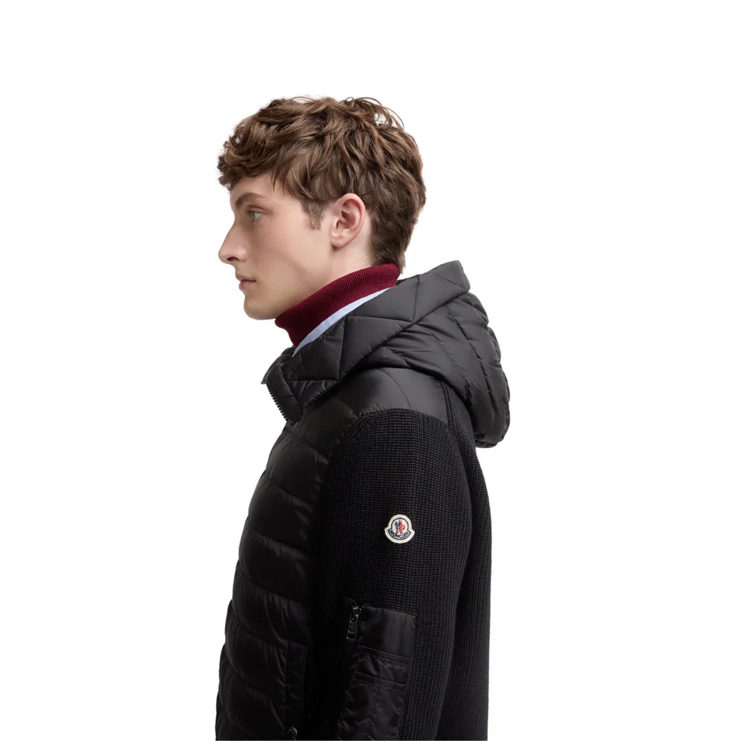 Gepolsterte Strickjacke