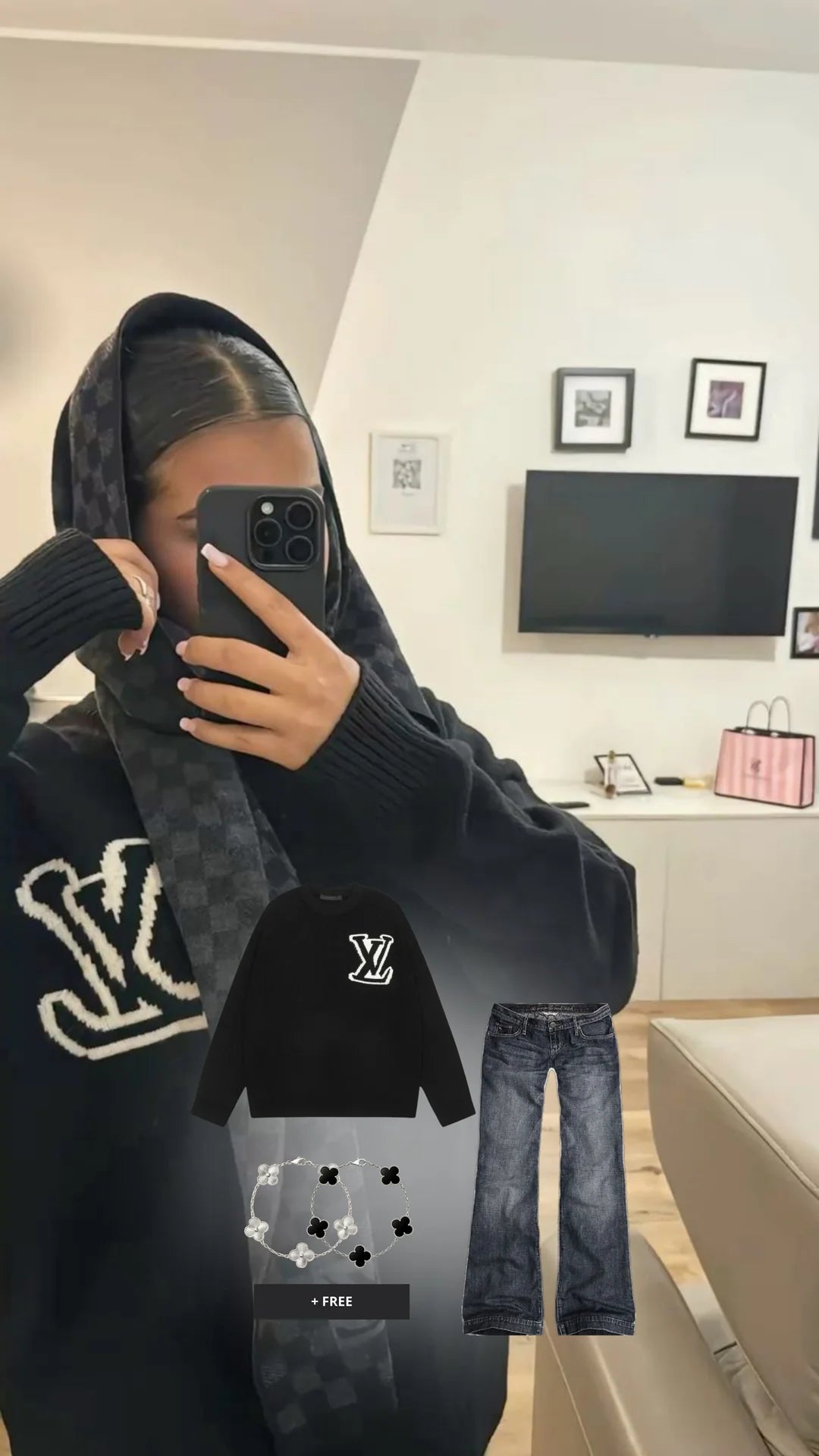 VIRAL OUTFIT - NOIR ECLIPSE