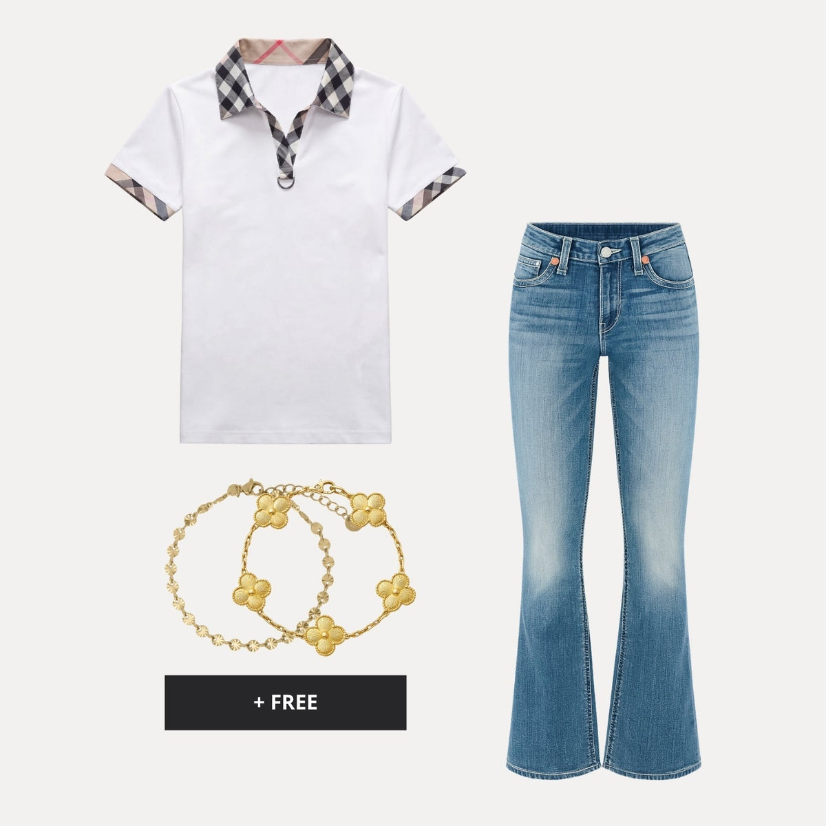 VIRAL OUTFIT - White Luxe
