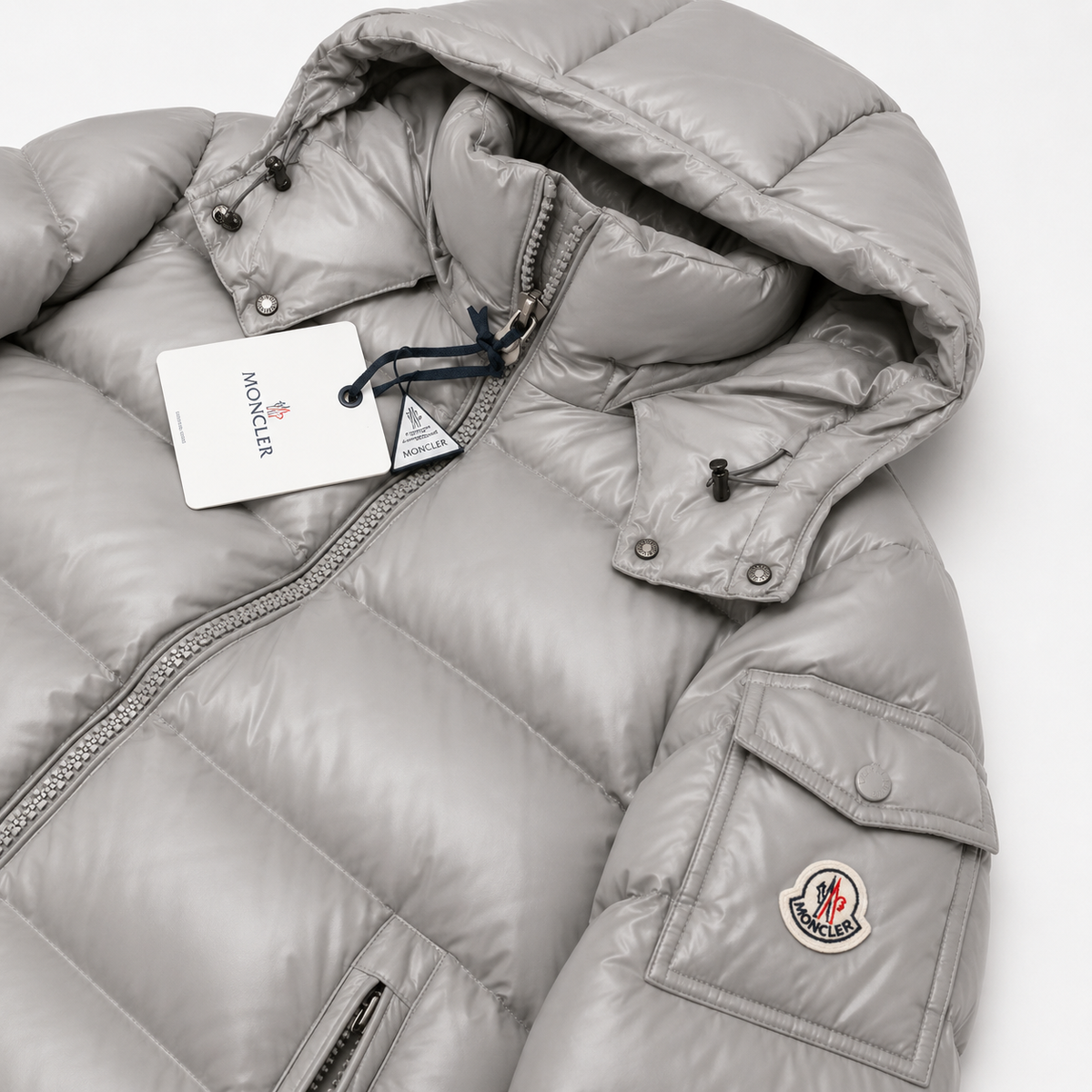 "MC" Gloss Puffer Jacket